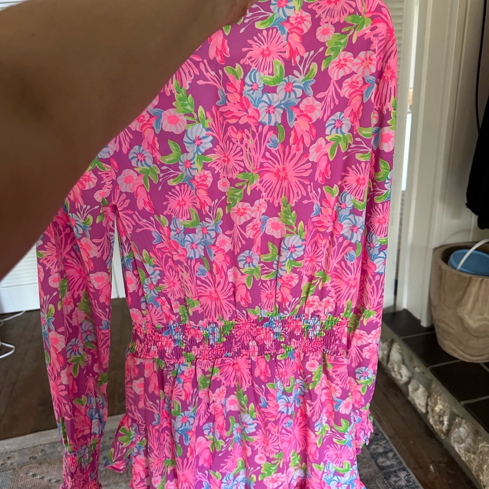 Lilly Pulitzer “moms the word” dress in amethyst - Picture 3 of 6